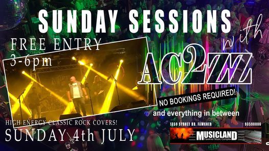 Free Sunday Sessions with AC2ZZ live at MUSICLAND, Musicland Melbourne ...