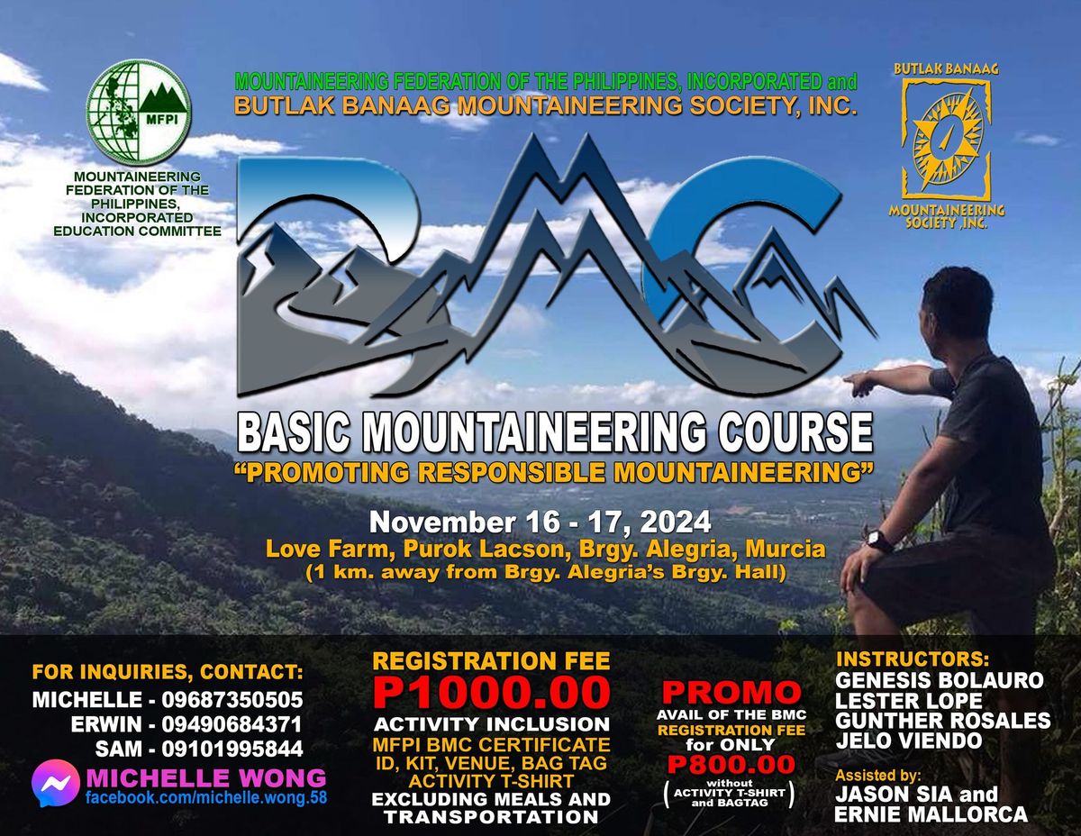 MFPI Basic Mountaineering Course 