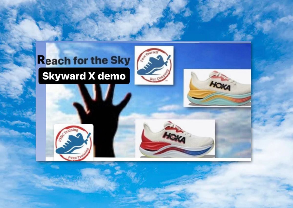 HOKA Skyward X Shoe Demo