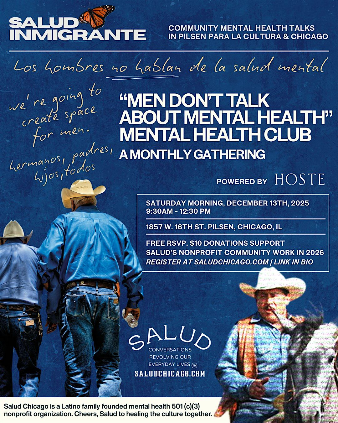 Salud's "Men Don't Talk About Mental Health" Mental Health Club