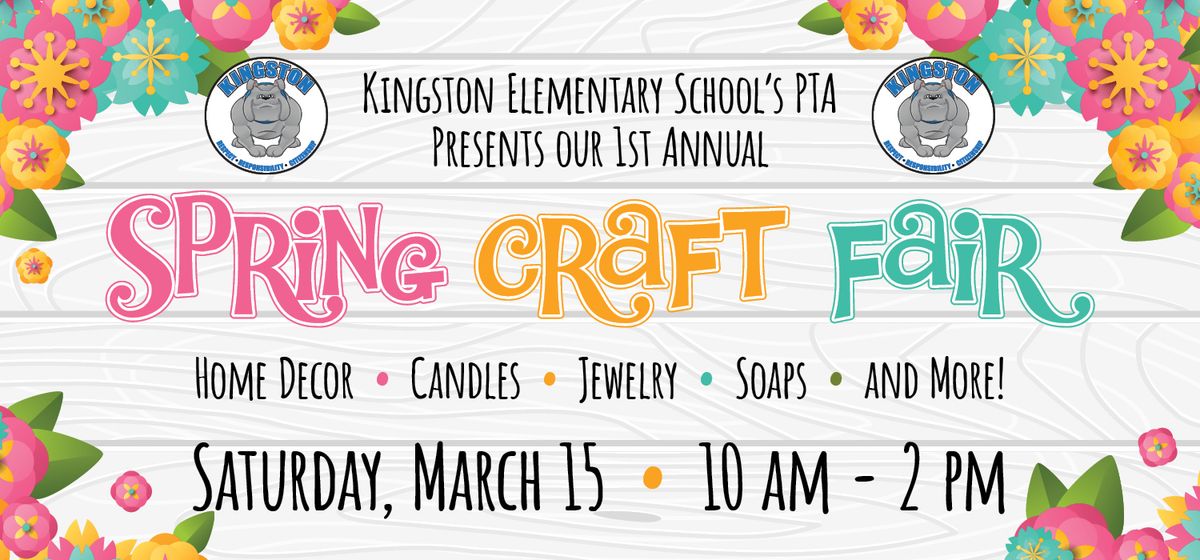 Kingston Elementary Spring Craft Fair