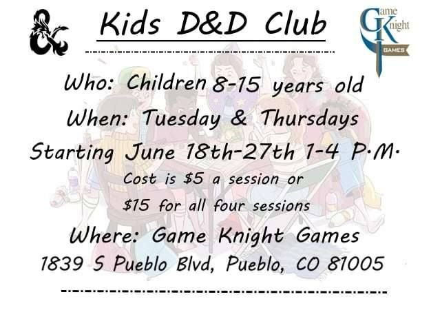 Kids D&D Club