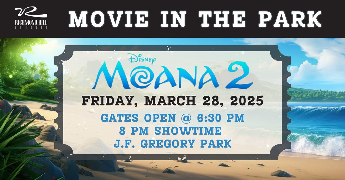 Spring Movie in the Park