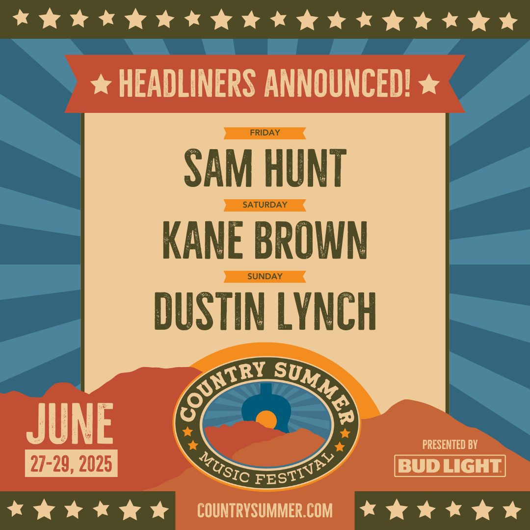 Country Summer Music Festival - (Sunday Pass) with Dustin Lynch and more!