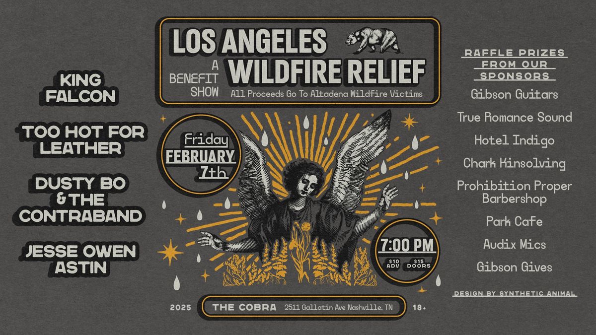 L.A. Wildfire Relief - Benefit for Altadena Wildfire Victims