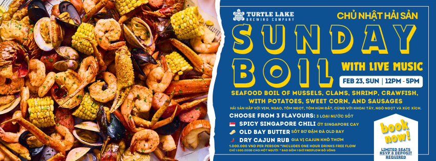 Turtle Lake's Sunday Seafood Boil! \ud83e\udd9e\ud83c\udf64\ud83c\udf7d\ufe0f