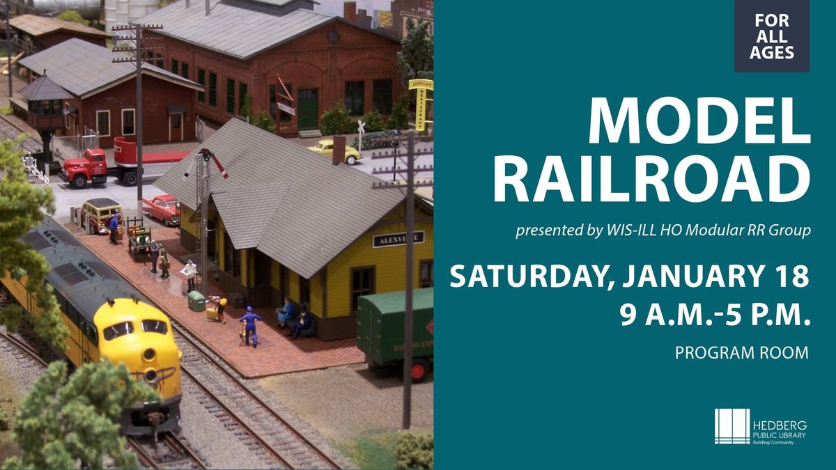 Model Railroad Display (all ages)