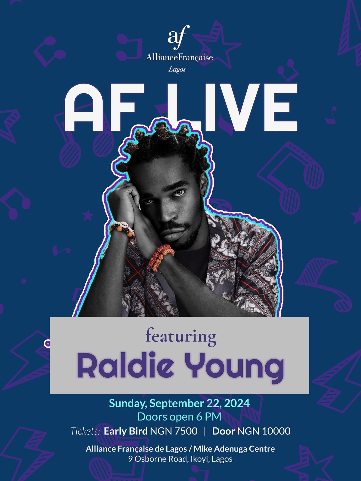 AF Live in partnership with Alliance Fran\u00e7aise de Lagos