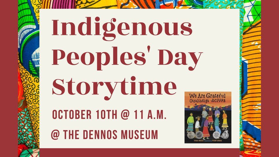 Indigenous Peoples' Day - Free Day