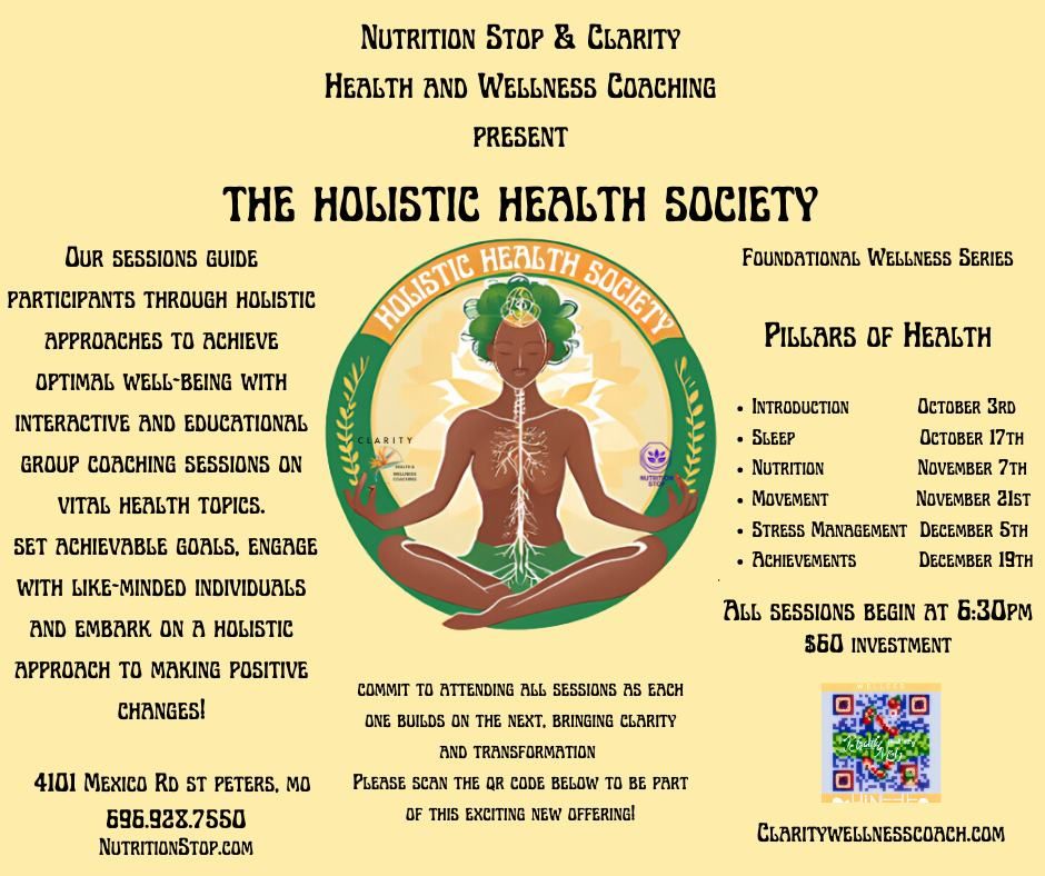 Holistic Health Society Wellness Series