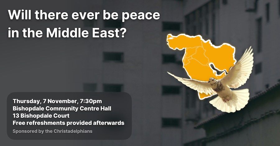 Will there ever be peace in the Middle East?