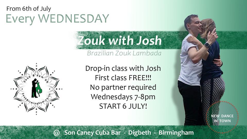 FREE Wellbeing Wednesdays - Brazilian Zouk-Lambada Dance Class And Social