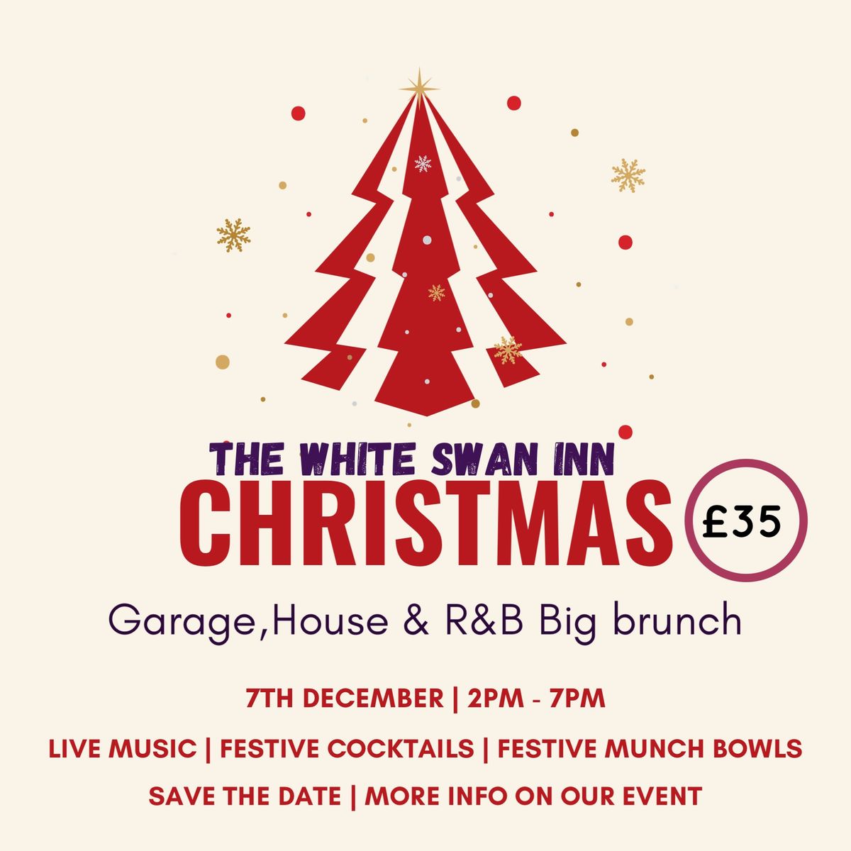 Christmas garage, house & R&B BIG brunch 