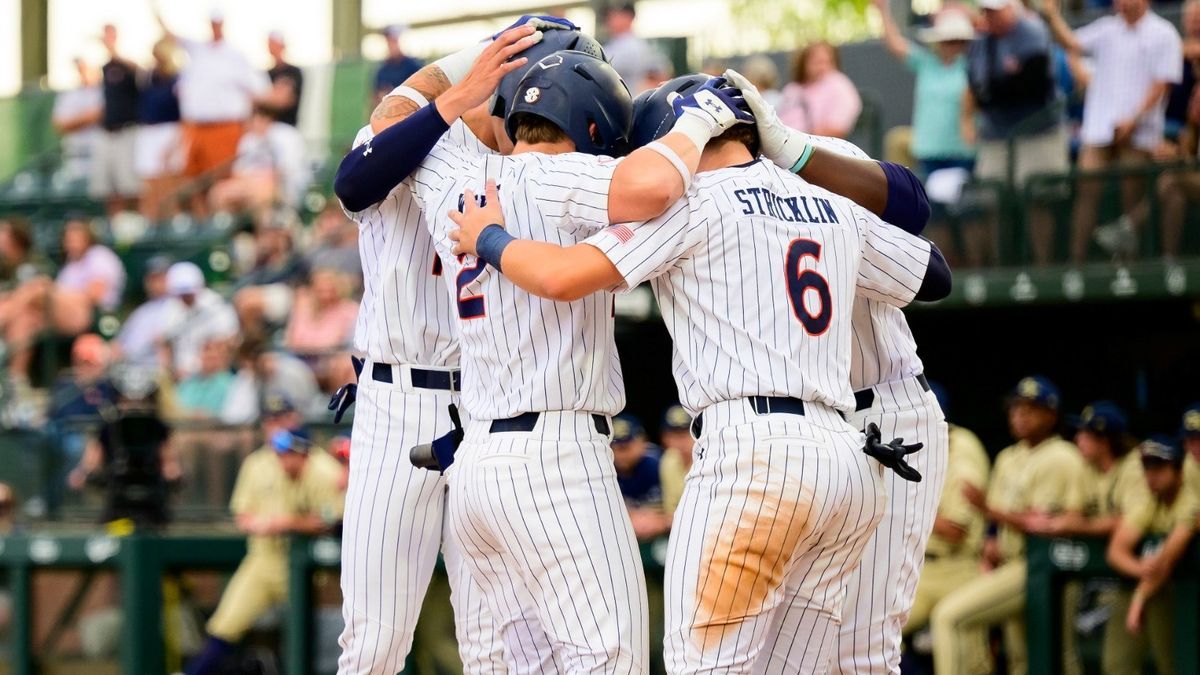 Auburn Tigers at Georgia Tech Yellow Jackets Baseball