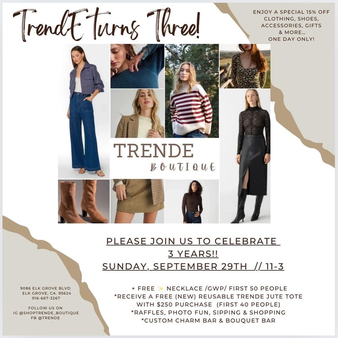 TrendE Turns Three 