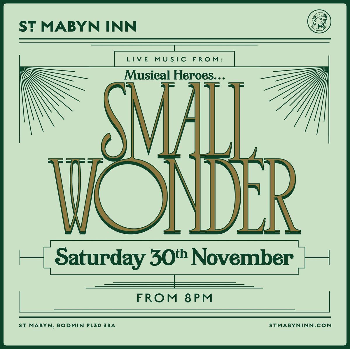 Small Wonder live at St Mabyn Inn