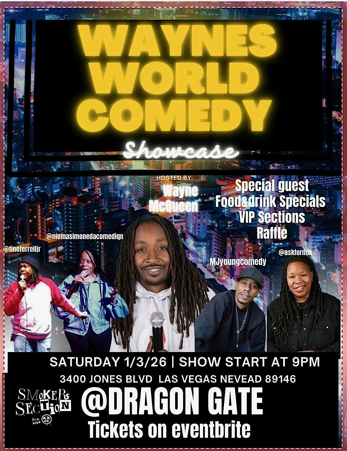 Wayne\u2019s World Comedy Showcase