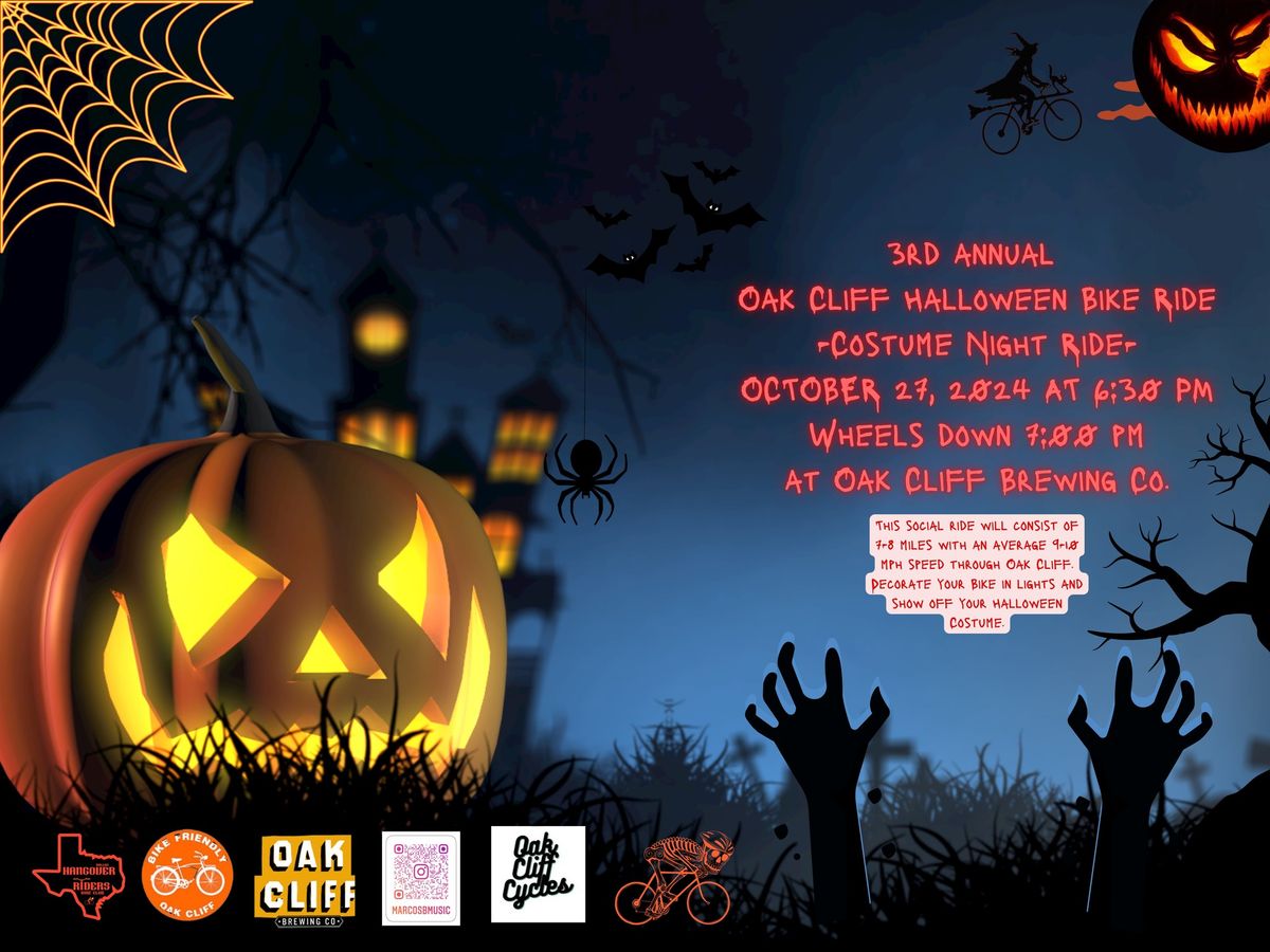 Oak Cliff Halloween Bike Ride (3rd Annual)