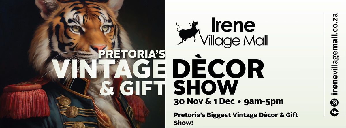 Pretoria's Vintage Decor & Gift Show at Irene Village Mall