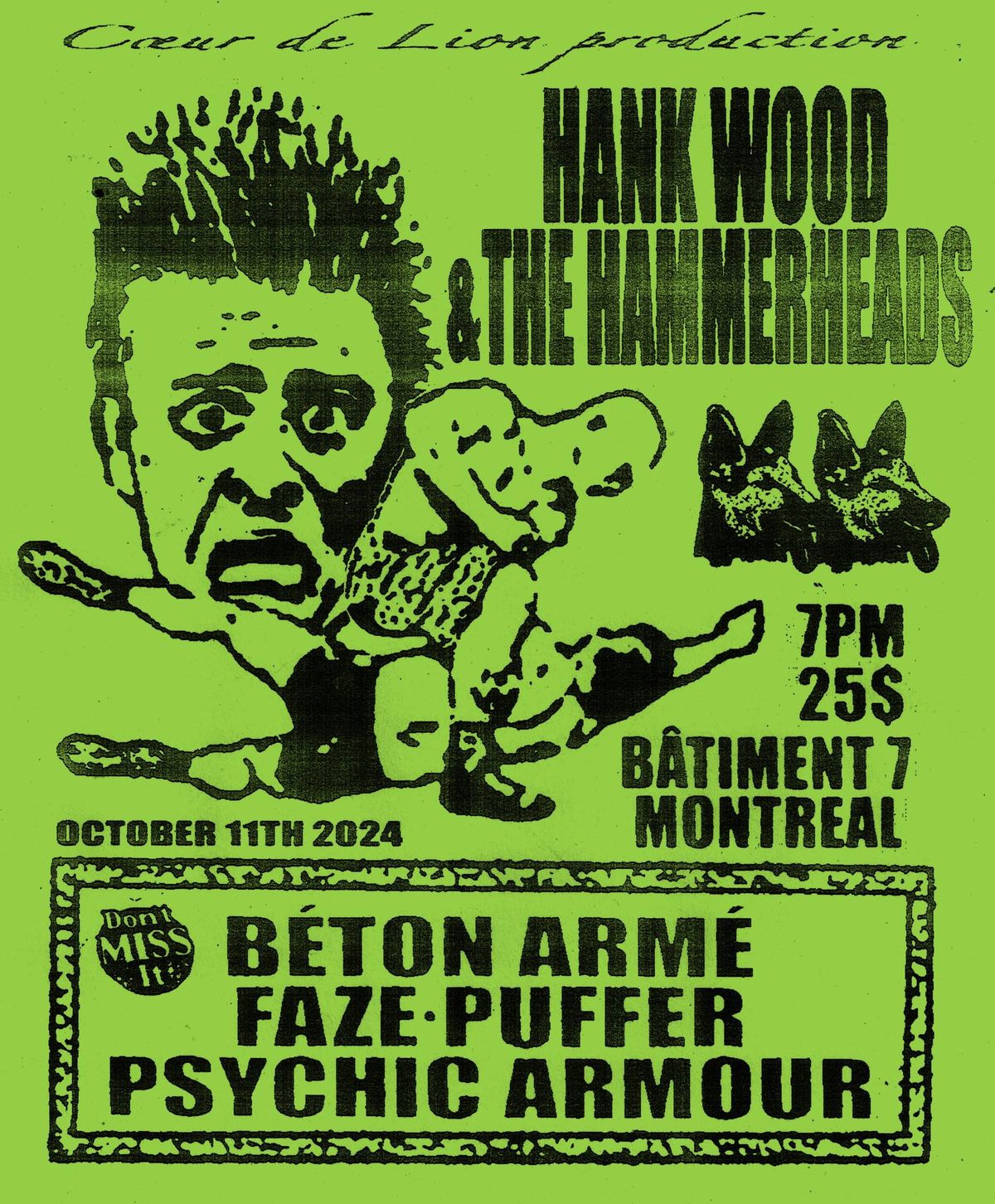 HANK WOOD AND THE HAMMERHEADS - MONTREAL