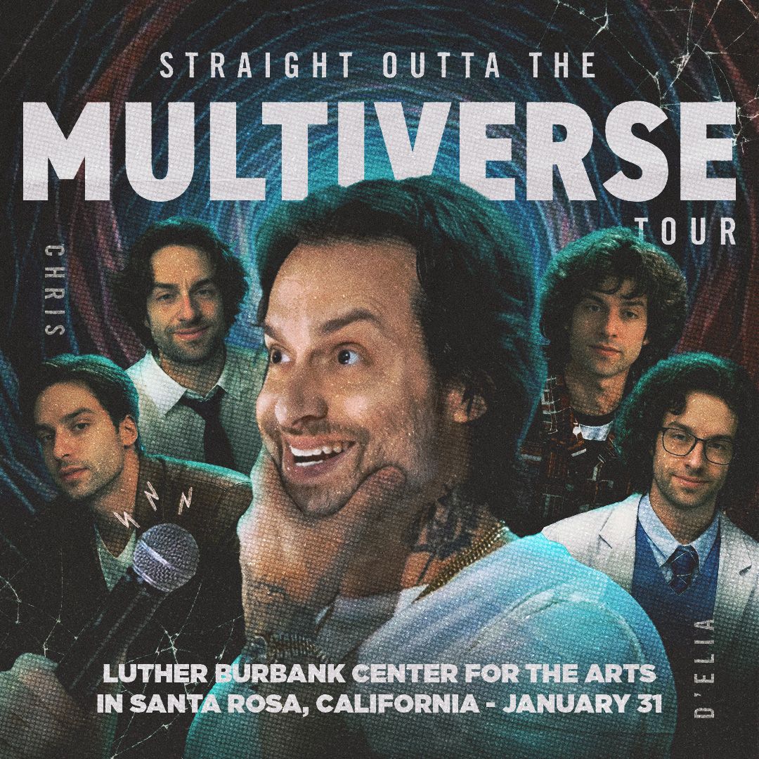 Chris D'Elia at Luther Burbank Center for the Arts - Ruth Finley Person Theater