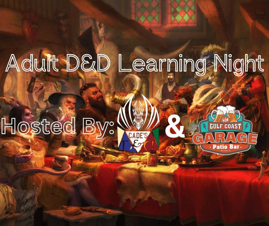 Adult D&D Learning Night