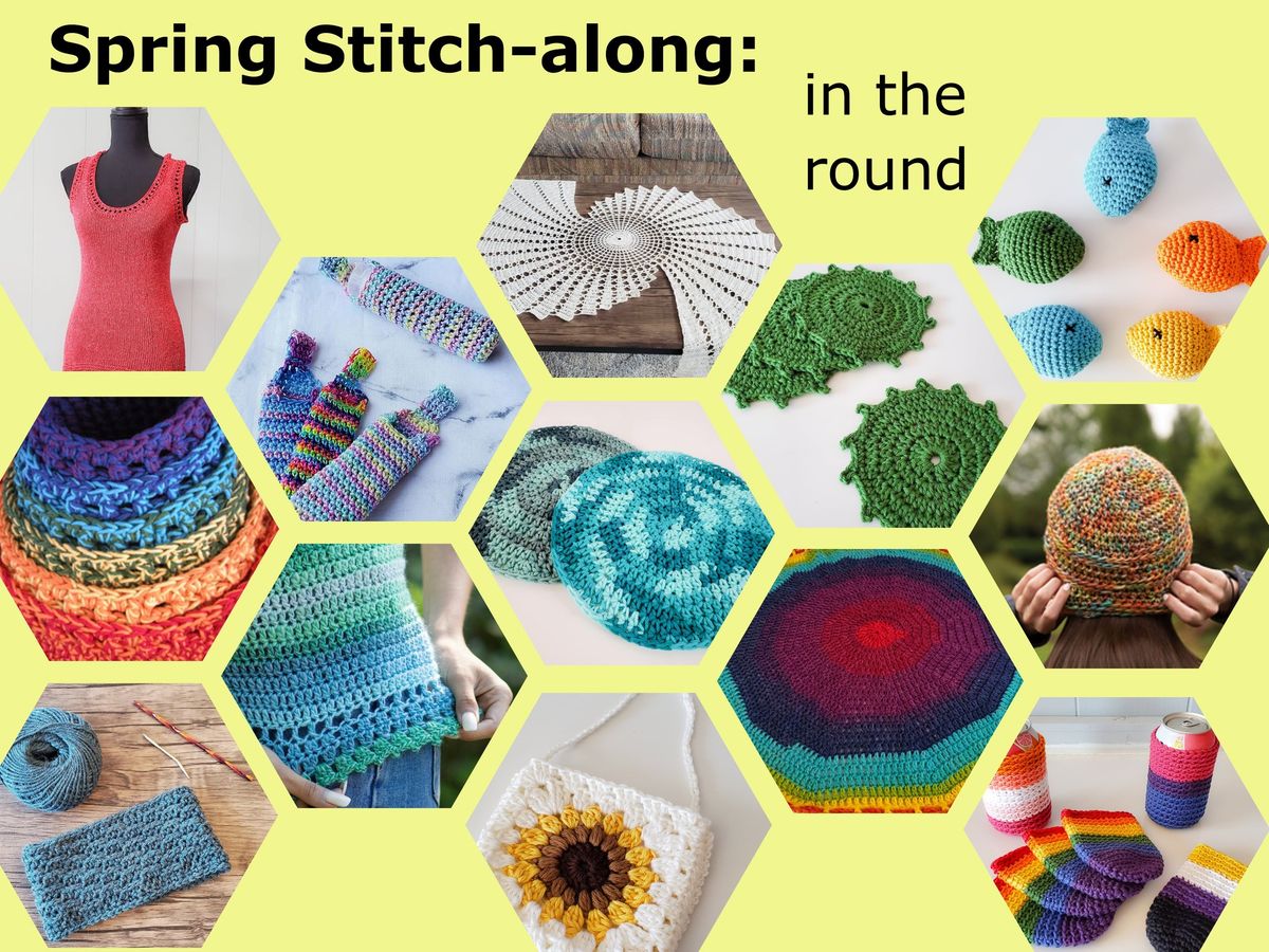 Spring Stitch-along: in the round