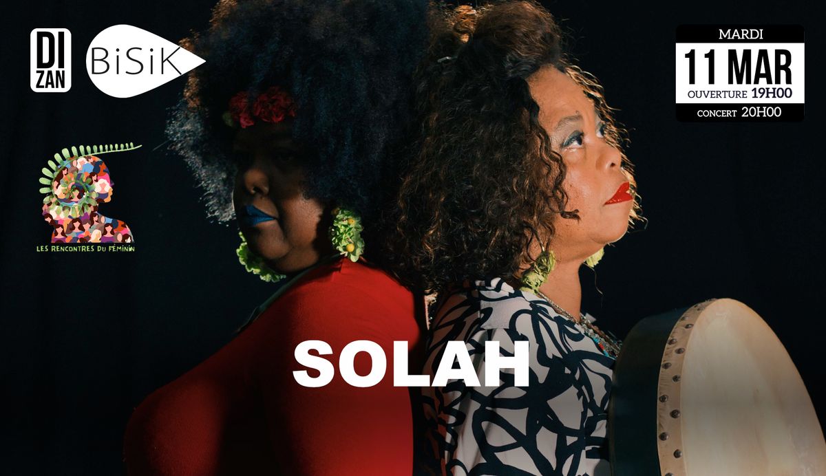 Concert de SOLAH au BISIK + surprise ^^