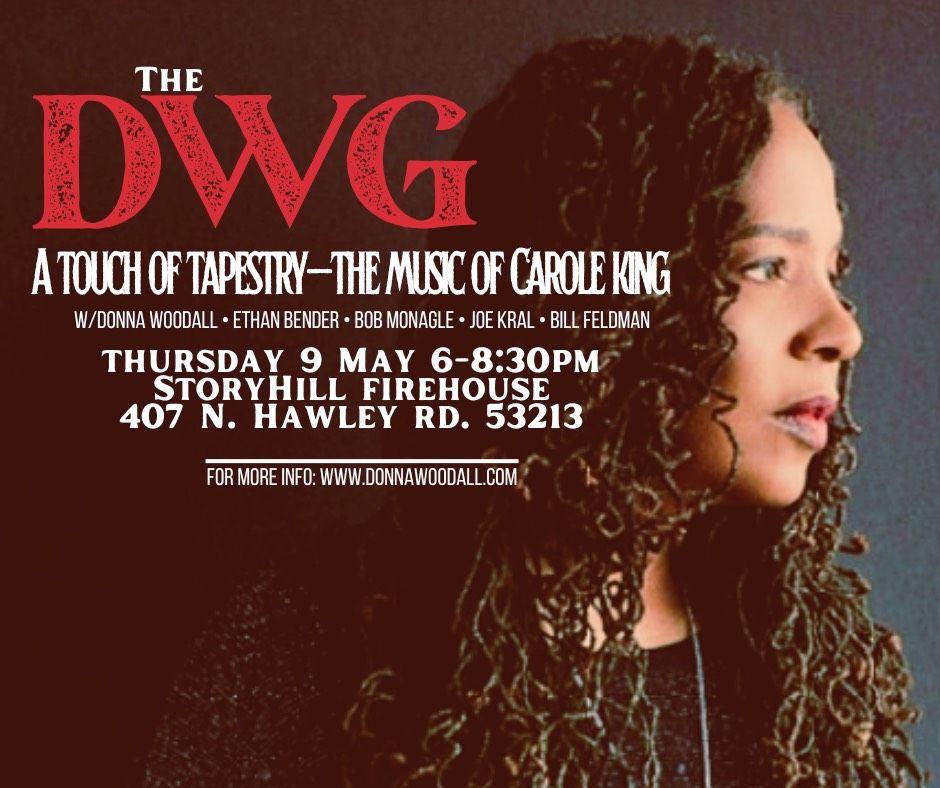 *SOLD OUT* THURSDAY NIGHT LIVE: The Donna Woodall Group-Touch of Tapestry: The Music of Carole King