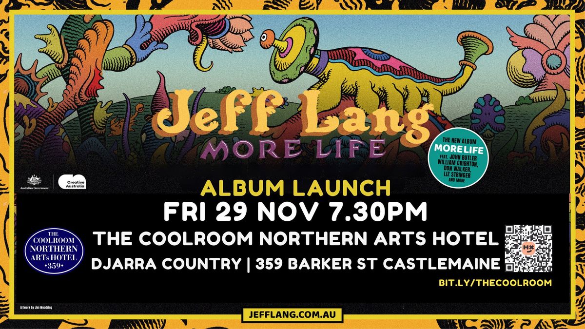 Jeff Lang Album Launch 'More Life'