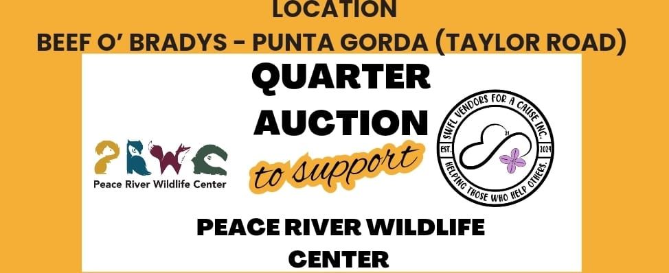 Quarter Auction to Benefit Peace River Wildlife Center 