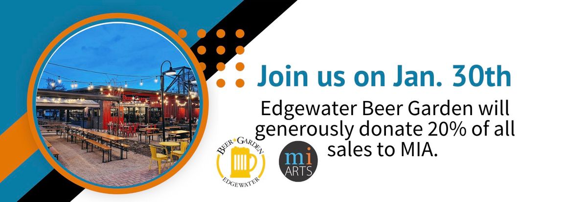 Fundraiser with Edgewater Beer Garden