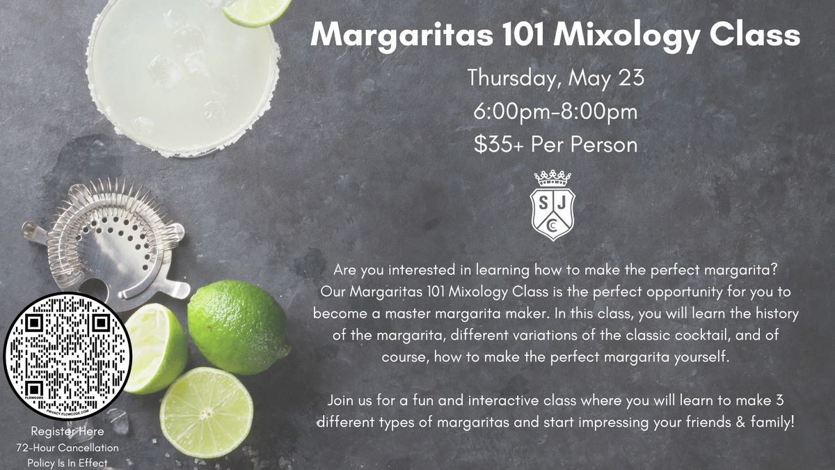 Margaritas 101 Mixology Class