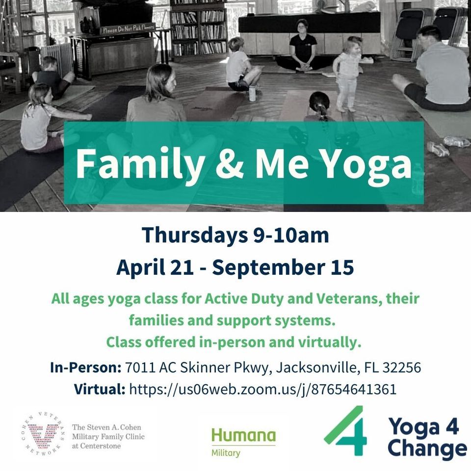 Family & Me Yoga - In-person and Virtual