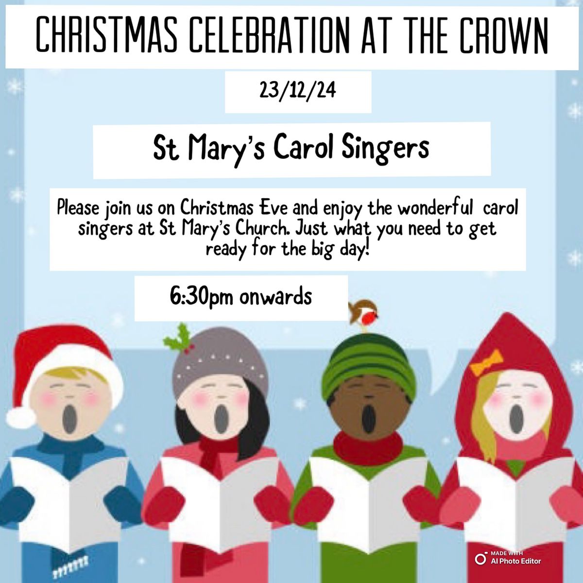 St Mary\u2019s Carol Singers 