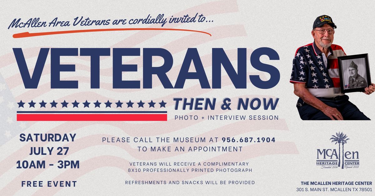 Veterans Then & Now | Photo + Interview Session 
