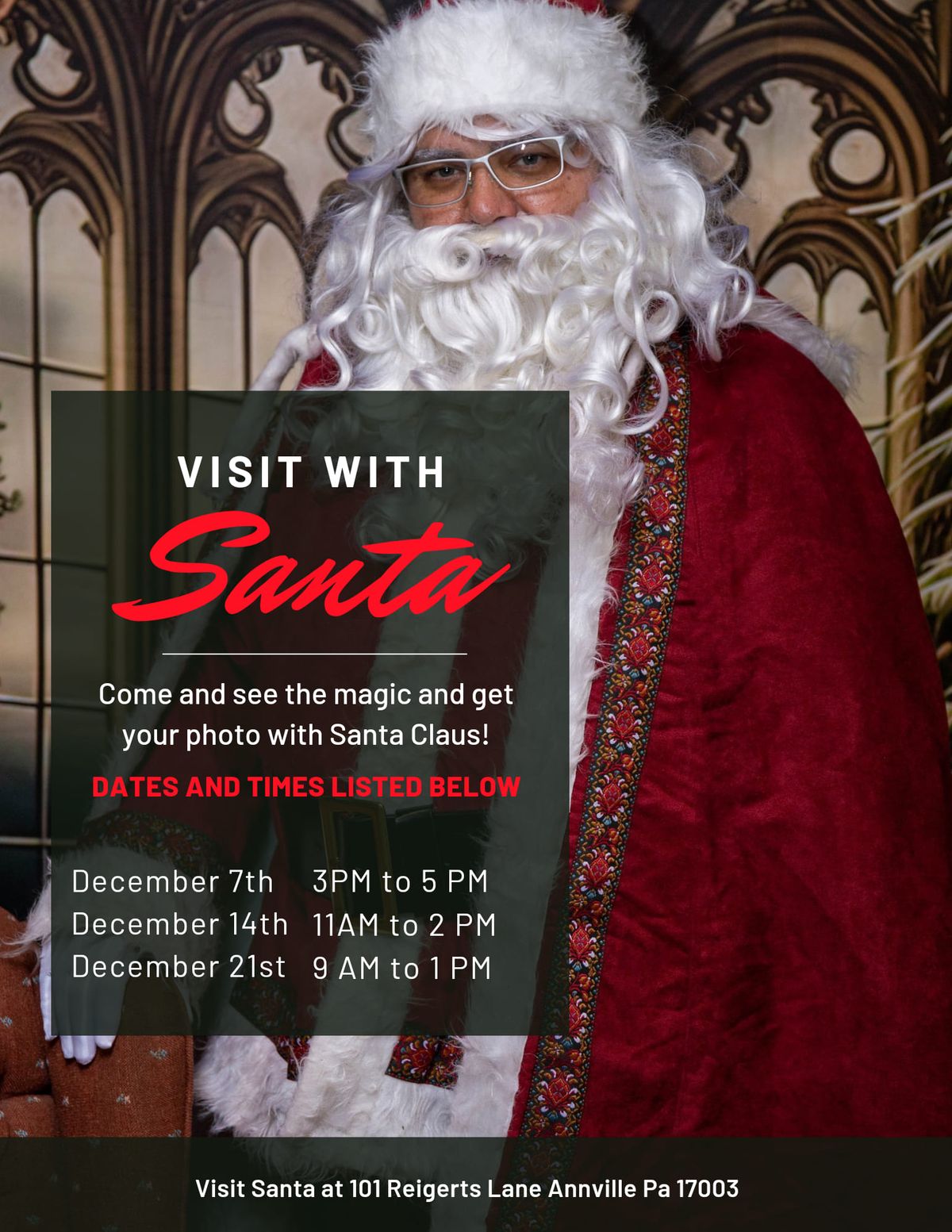 Santa in Annville \ud83c\udf85