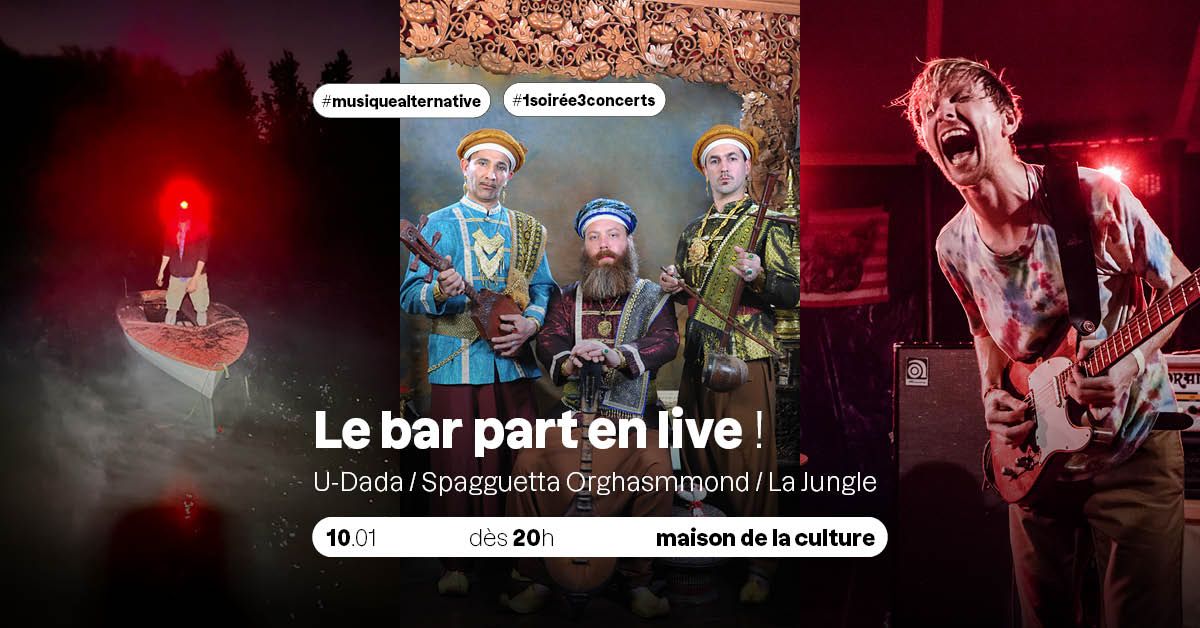 CONCERTS - Le bar part en live !