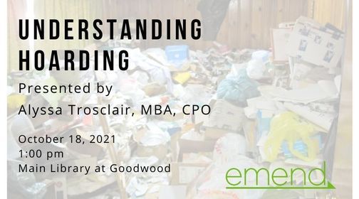 Hoarding Register Get Organized: Understanding Hoarding Tickets, Main Library at Goodwood ...