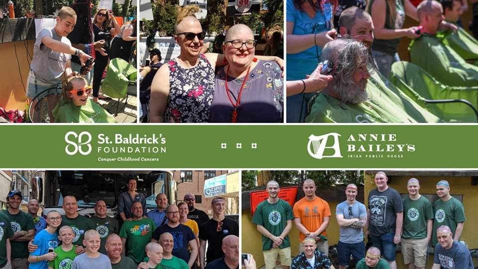 St. Baldrick's Day at Annie Bailey's