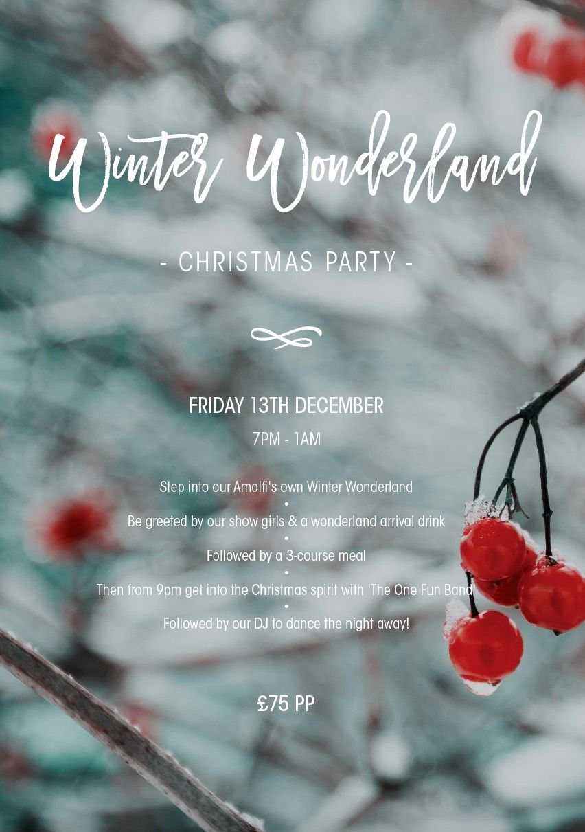 Winter Wonderland Party Night