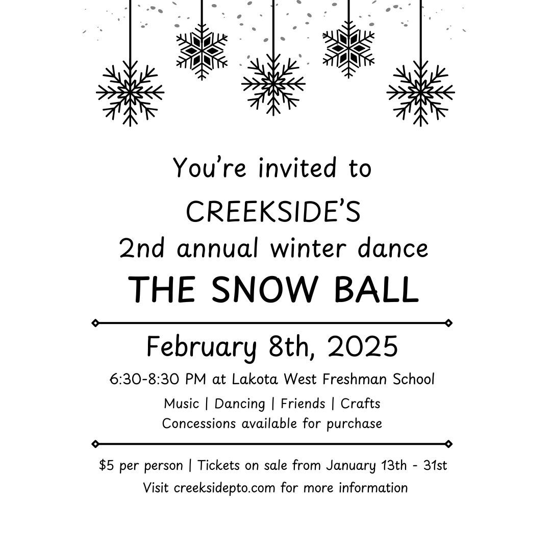 Creekside ECS's Winter Dance - The Snow Ball 