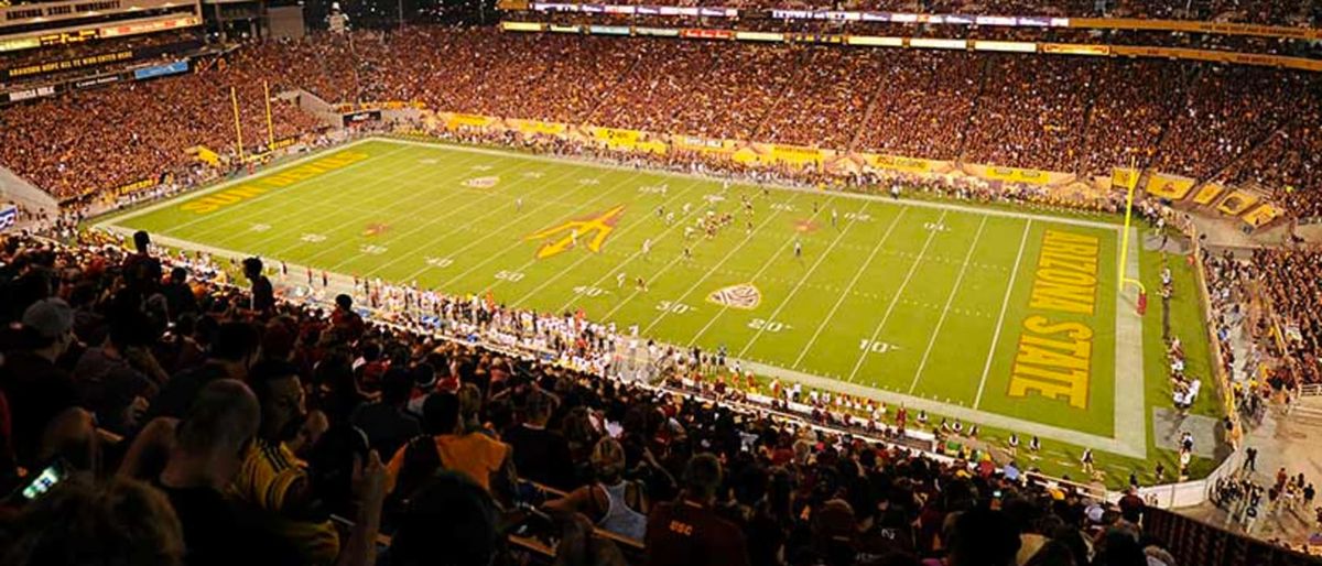 Arizona State Sun Devils at Texas Tech Red Raiders Football at Jones AT&T Stadium