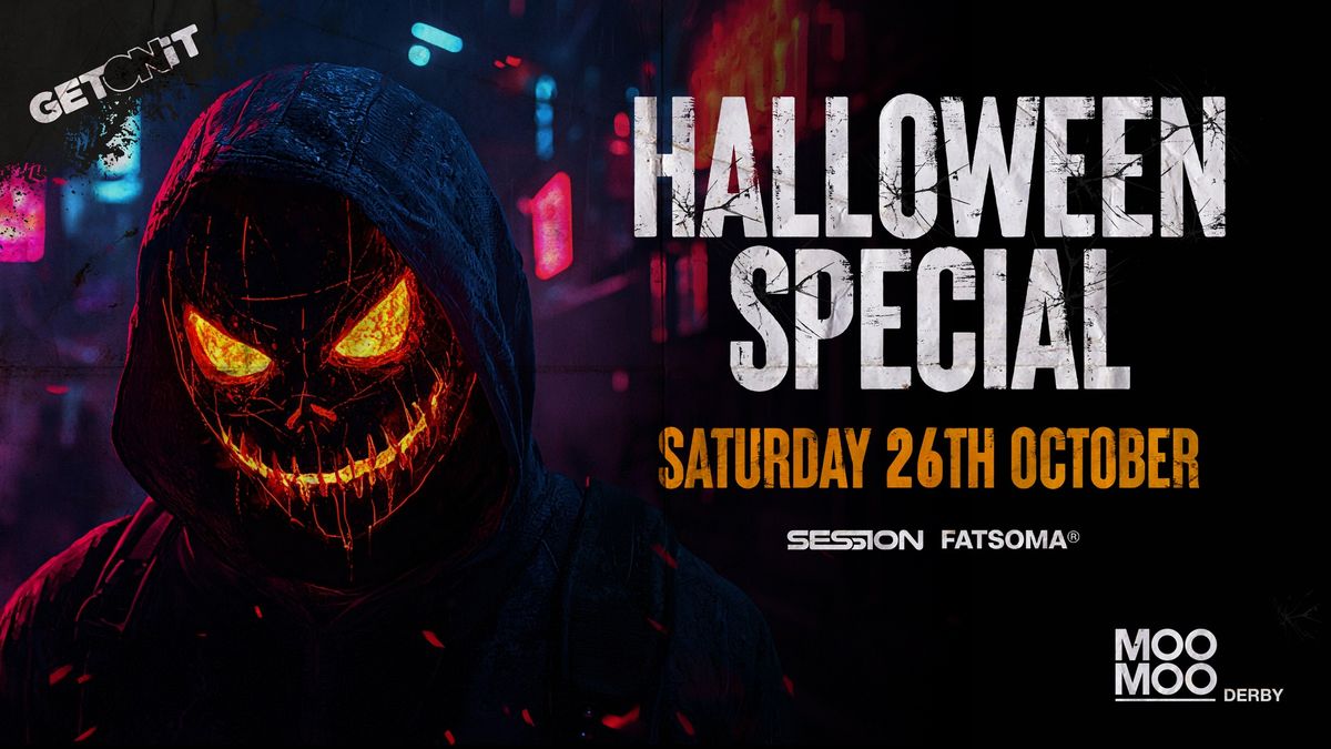 Get On It Halloween Special! Saturday 26th October At Moo Moo! 2024