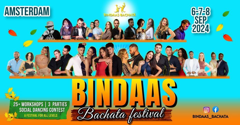 BINDAAS - Bachata Sensual Festival Amsterdam - Edition 5 