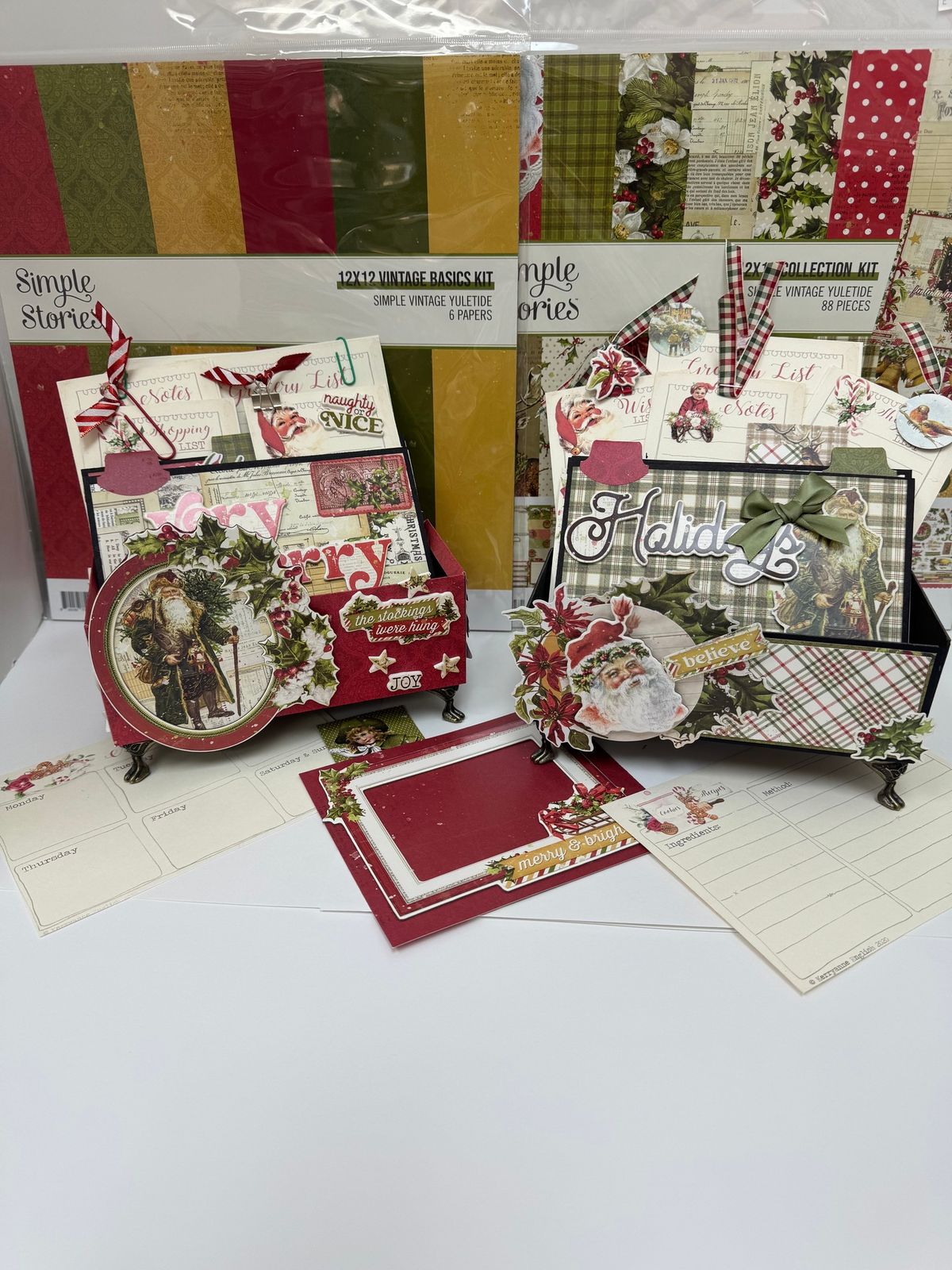 Holiday Planner Box Class or Kit 