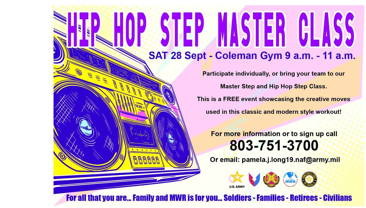 Hip Hop Step Master Class 