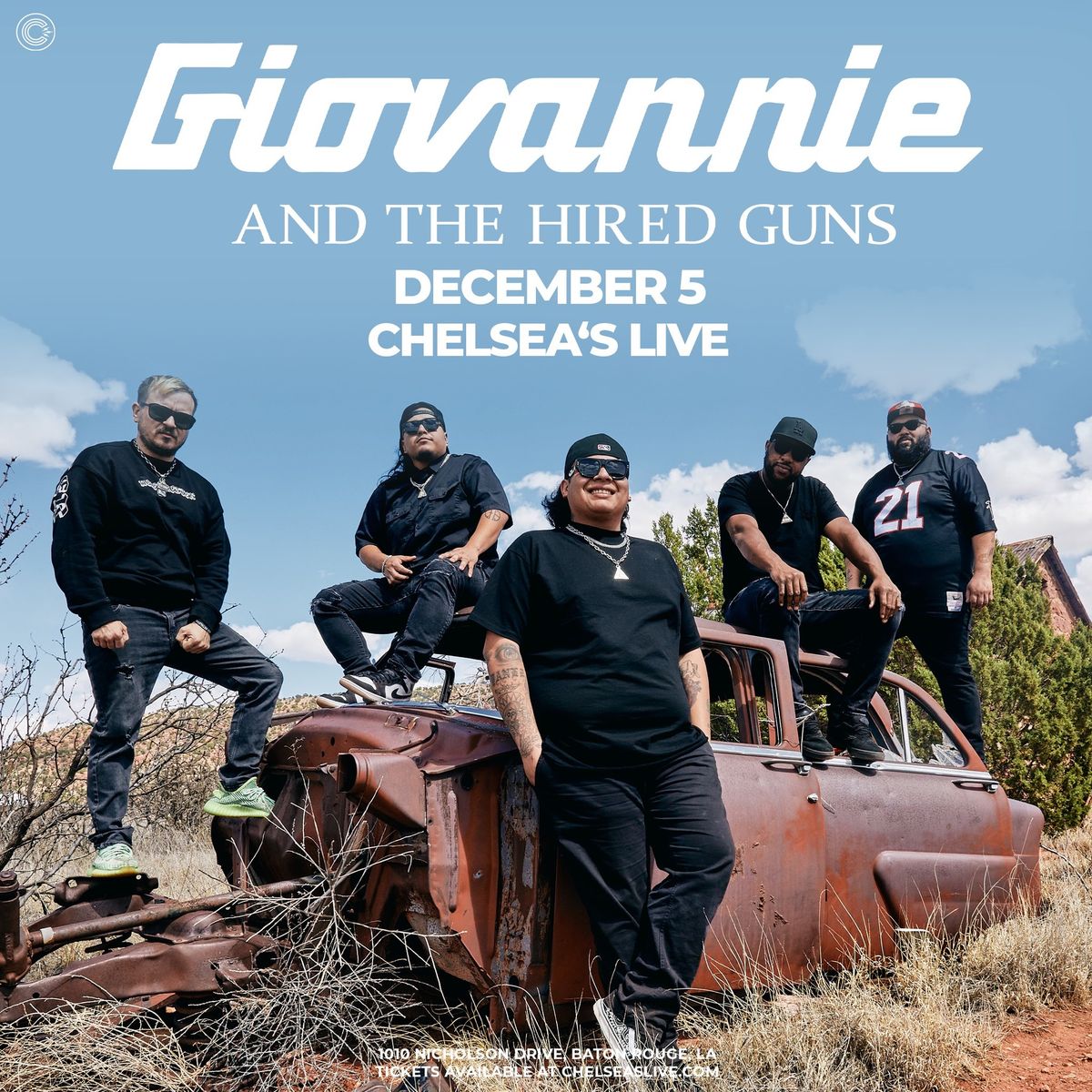 Giovannie & The Hired Guns at Chelsea\u2019s Live