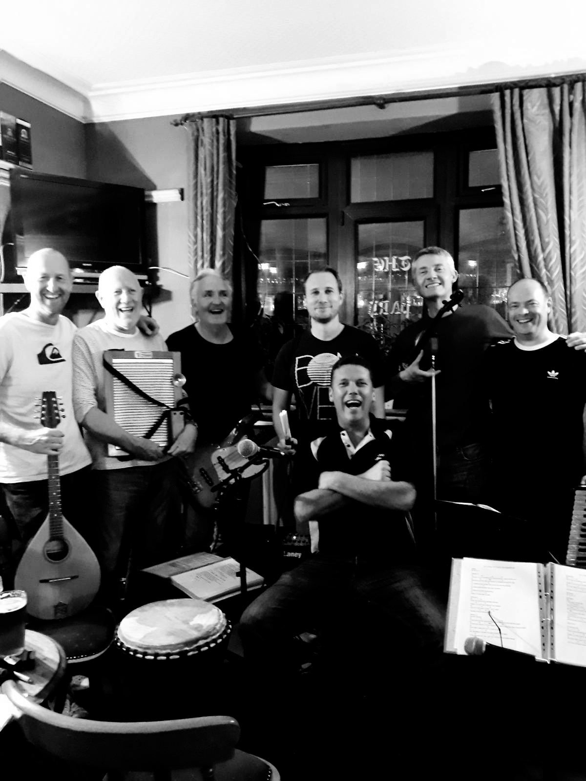 Pub session with the Worried Men of Gower and Friends