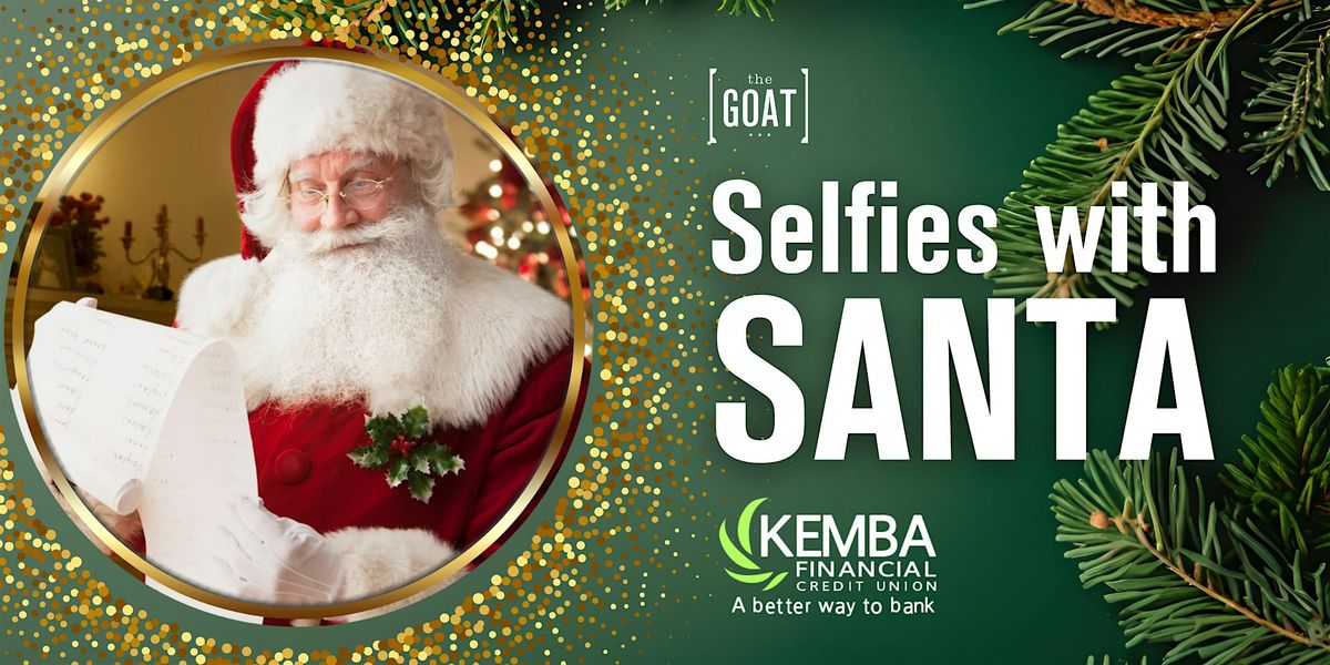 Selfies with Santa at The Goat in Hilliard
